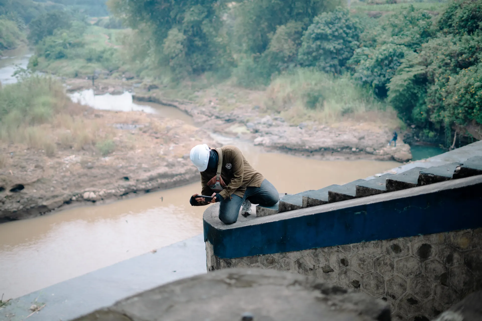 Inventarisasi dan Pengukuran Kapasitas Tampungan Waduk Klampis